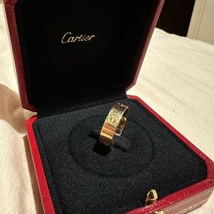 Authentic Cartier Gold Love Ring